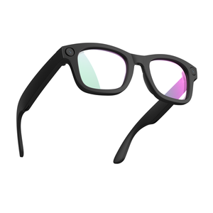 Occhiali Intelligenti AI con <span class=keywords><strong>Anti</strong></span>-Vibrazione ad Alta Definizione, Registrazione Video, Riduzione del Rumore per Chiamate Vocali e Riconoscimento di Oggetti - Product Image 2