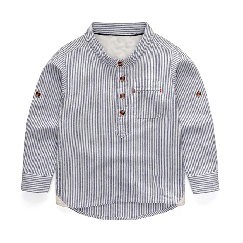 Baby Boys Kid Clothing New Tops Shirts Long Sleeve Striped Shirt