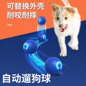 Juguete popular para perros: Pelota eléctrica saltarina, pelota para mascotas, divertida para entretener a los perros, compañero inteligente, resistente a mordidas y un gran compañero para perros. - Product Image 1