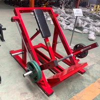 Máquina de Ejercicios para Espalda con Carga de Placas, Máquina de Remo ISO-Lateral para Entrenamiento Comercial de Fitness