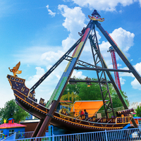Manège Bateau Pirate Balançoire, Équipement de Parc d'Attractions, Attraction Familiale