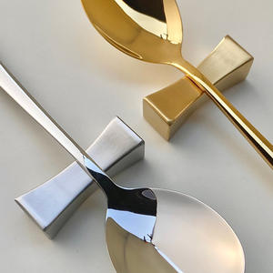 Stainless Steel <b>Chopstick</b> <b>Holder</b> Slim Waist Design Multi Purpose Hotel Restaurant Supply Silver Gold Rose Gold Black - Product Image 3