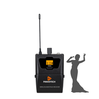 Pour Panvotech WIEM-600 professionnel IEM système de moniteur intra-auriculaire sans fil UHF de haute qualité pour scène Performance métal pour Studio