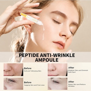 HALORINNA Suero Facial Antiarrugas con Péptidos 1.5ml X20, Esencia Hidratante, Reafirmante e Iluminadora con <span class=keywords><strong>Suspensión</strong></span> de Hilo de Oro, Suministro OEM - Product Image 6
