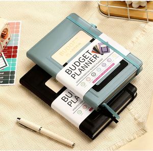 Budget PU <b>Leather</b> Business Style Portable <b>Notepad</b> Non-Dated Pages Silk Screen Printed for Promotional Gifts Financial Planning - Product Image 3