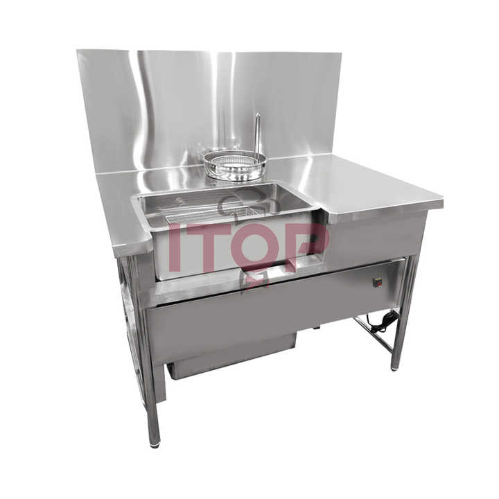 Kfc Equipment Electric Breading Table for Fast Food