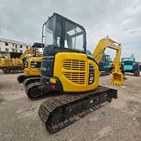 Excavatrice sur chenilles Komatsu PC40MR-2 d'occasion, design compact, faible consommation de carburant, bon état de fonctionnement, garantie d'un an, 4,4 tonnes