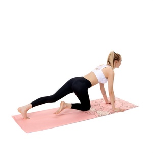 Serviette de <span class=keywords><strong>yoga</strong></span> imprimée avec logo personnalisé, antidérapante et absorbante, forme rectangulaire, longueur 183 cm - Product Image 6