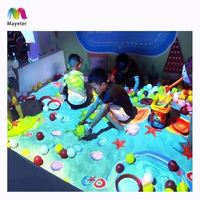 Plancher interactif, jeux de projecteurs interactifs utilisés dans le terrain de jeu des enfants