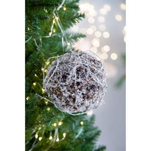 Db Iced <b>Twig</b> Ball 30cm Foam <b>Decorative</b> Hanging Ornament Rustic Handmade Christmas Tree Decoration - Product Image 6
