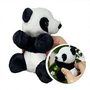 Mini Panda Clip Korte Pluche Speelgoed 31cm-50cm Ongevuld Creatieve Pop Marionet Kantoor/Woonkamer Decoratie Cultureel Cadeau - Product Image 1