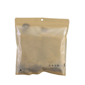 Biểu Tượng Tùy Chỉnh In Quần Áo Đồ Bơi Vớ Bao Bì Trong Suốt Mylar Nhựa Zip Khóa Túi Với Lỗ Phụ Kiện Thời Trang - Product Image 6