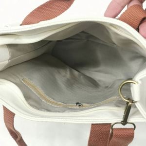 16Oz Heavy Duty Two <b>Pack</b> Option Sling Shoulder Tote <b>Canvas</b> Shopping Bag Women Handbags - Product Image 6