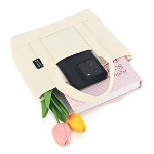 Sacs fourre-tout en toile <span class=keywords><strong>de</strong></span> coton personnalisés, imprimés avec logo, robustes, colorés, écologiques, pour étudiants, voyages et plage – Vente en gros à prix réduit - Product Image 3