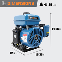 3KW 5KW 4KW 60V 72V Reichweitenverlängerer Inverter Generator Benzin Elektrisches Dreirad DC-Generator 48V