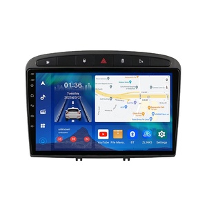 Système multimédia automobile BHNEW 8+256G pour Peugeot <span class=keywords><strong>308</strong></span> 308SW 408 2010-2016, navigation GPS, Carplay, autoradio Android - Product Image 1