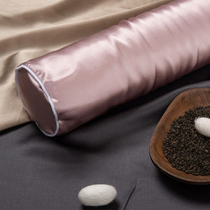 Pabrik grosir permen silinder bantal 100% sutra murbei diisi bantal Lumbar pelindung leher sutra ulat bantal pasir - Product Image 5