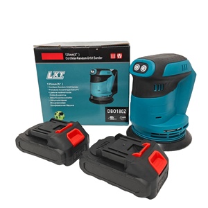 Sander circulaire sans fil au lithium-ion, multi-usages, industriel, bricolage, 21V, 500W, vitesse variable, polisseuse pour <span class=keywords><strong>bois</strong></span>/marbre, rechargeable - Product Image 1