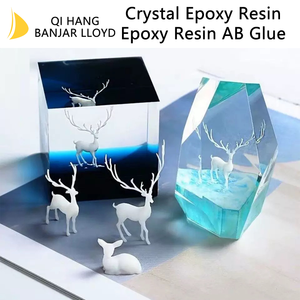 Wholesale Acrylic AB Glue 500ml/1000ml High-transparency <b>Liquid</b> Acrylic <b>Resin</b> and Hardener for Construction - Product Image 3