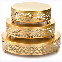Bandeja Creativa para Postres, Bandeja de Hierro Forjado de Una Sola Capa para Pasteles, Estante para Pasteles, Bandeja para Frutas, Bandeja para Aperitivos