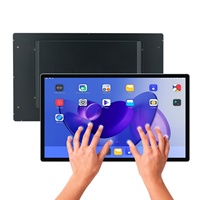 Moniteur tactile industriel IPS à écran tactile de 21, 21,5, 22, 23, 24, 27, 32 pouces, compatible avec Windows 10, Windows 11, Android 11/12/14, à fixer au mur