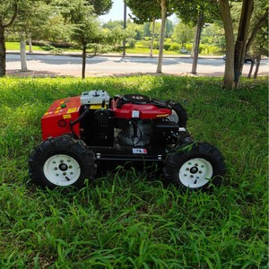 Cortadora de Césped con Tracción en las Cuatro Ruedas, Motor de Gasolina de 4 Tiempos, Control Remoto, Cuchilla Rotatoria de Grado Profesional, Descarga Trasera, Origen Shandong - Product Image 3