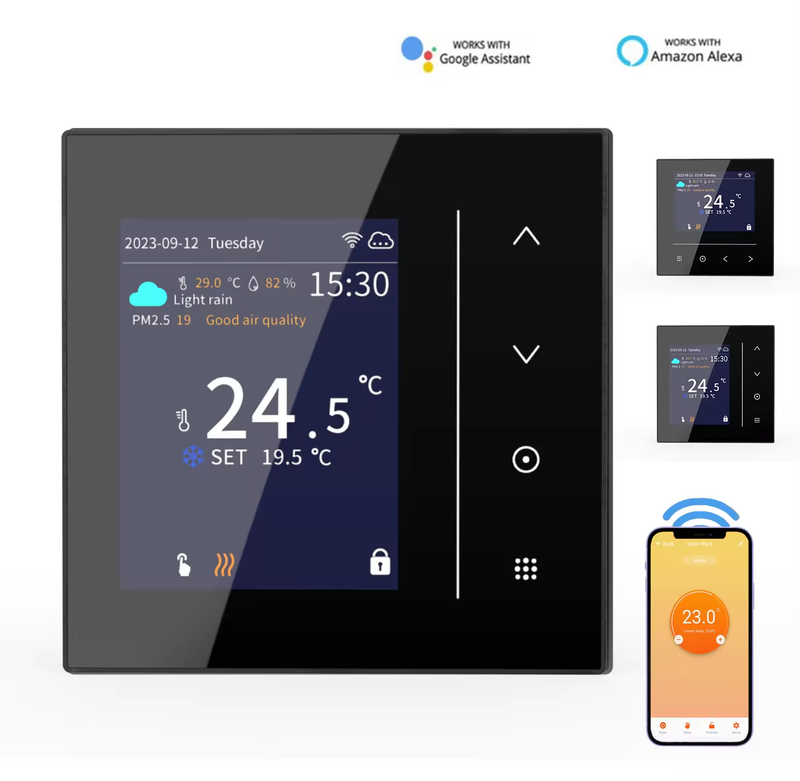 Dry Contact WIFI Smart Thermostat Color