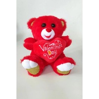 Ours en peluche géant cœur rouge « Je t'aime » – Vente en gros d'animaux en peluche, cadeau romantique pour la Saint-Valentin et la Fête des Mères
