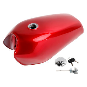 Réservoir de carburant rétro rouge pour Honda CG <span class=keywords><strong>125</strong></span> CG125 Bobber <span class=keywords><strong>Cafe</strong></span> <span class=keywords><strong>Racer</strong></span> <span class=keywords><strong>Scrambler</strong></span> - Product Image 2