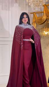 Z267 элегантная коллекция кафтан Костюм-двойка юбка платье марокканское абайское женское мусульманское платье для вечеринки - Product Image 5