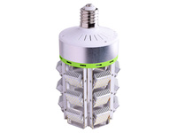 Ampoule à haute luminosité à capteur extérieur 100w en aluminium 2835 SMD Corn Lights pour entrepôt, bureau, atelier, stade