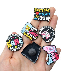 Nouveaux accessoires <span class=keywords><strong>de</strong></span> décoration pour chaussures en PVC souple <span class=keywords><strong>de</strong></span> style dessin animé, breloques à dos plat pour coques <span class=keywords><strong>de</strong></span> téléphone, consoles <span class=keywords><strong>de</strong></span> <span class=keywords><strong>jeux</strong></span>, sabots, breloques pour chaussures - Product Image 4