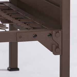 Nouveau design de dortoir en métal moderne et tendance robuste avec chambre à coucher et appartement lits superposés personnalisés <span class=keywords><strong>lit</strong></span> double en acier pour adulte et enfant - Product Image 3