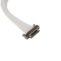 Connecteur Micro-D mâle/femelle Longli J63A D-Sub, prise à sertir, 4P 7P 8P broches pour câblage industriel