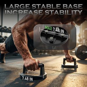 Home Gym Body Building Rotating Pushup Handles Disc Push up Perfect Push up Bar - Product Image 5