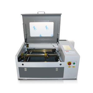 เครื่องตัดเลเซอร์ CO2 แบบตั้งโต๊ะ 4040 เครื่องแกะสลักเลเซอร์ขนาดเล็ก - Product Image 1