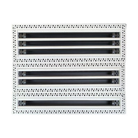Difusor de Aire de Aluminio Empotrable, Tipo Garra, con Ranura Lineal, Salida de Aire Oculta para Aire Acondicionado Central