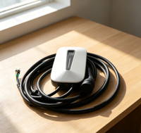 Chargeur de véhicule électrique domestique T8 7kW 32A Type 2 EV Wallbox Smart APP WiFi IP55 Solaire CE TUV CQC