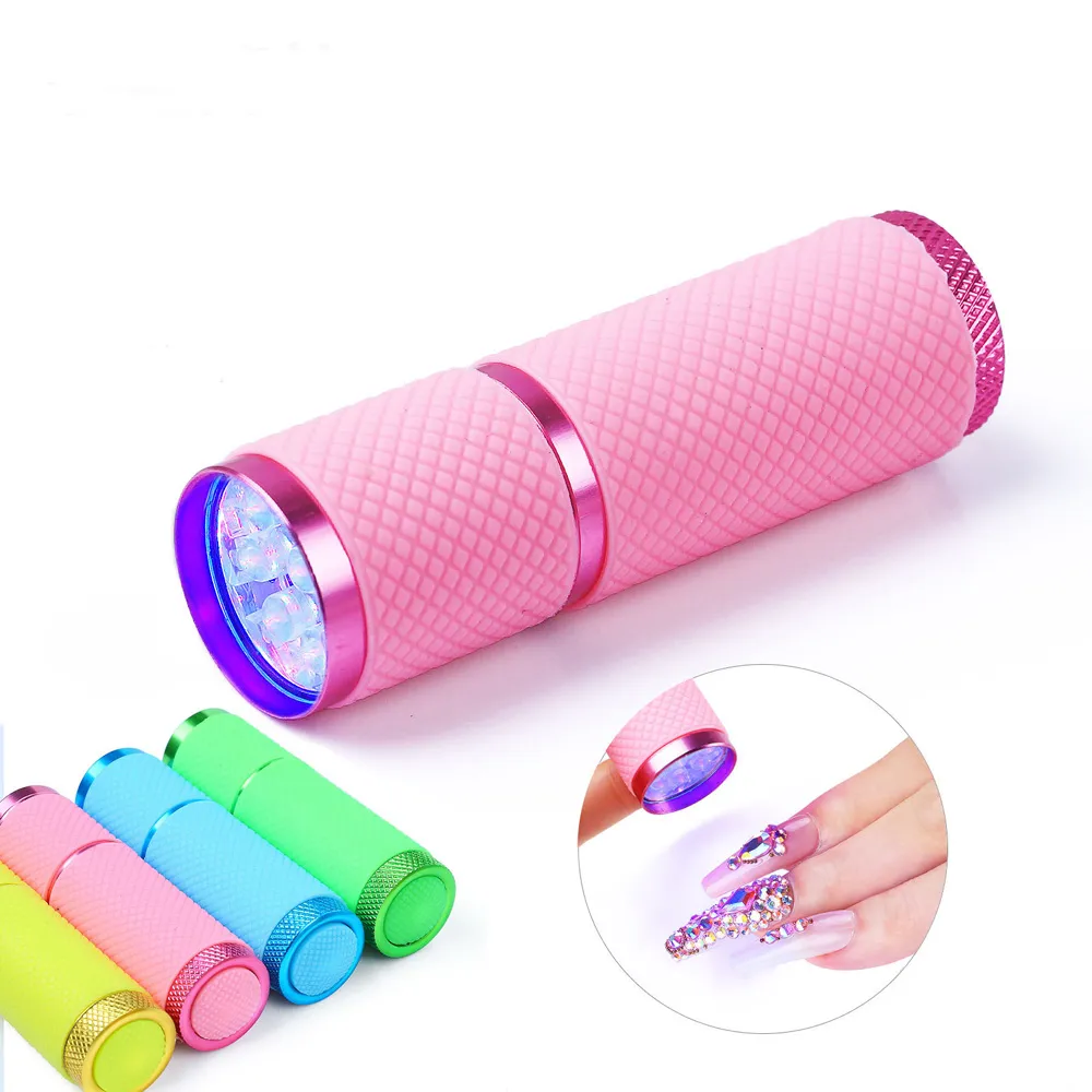 Torche électrique lampe LED sèche-ongles Portable 10s séchage rapide UV Gel vernis manucure outil