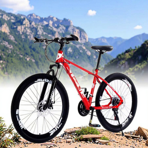 Vélos de montagne et autres vélos pour adultes de 26 pouces, 21 à 24 vitesses, vélo tout-terrain pour étudiants, vélos à fourche en acier - Product Image 4