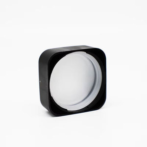 Custom 90ml UV Protection Black Glass Jars 3.5g Child Resistant Flower Stash Display Packaging Jars with CR Black <b>Plastic</b> Lid - Product Image 4