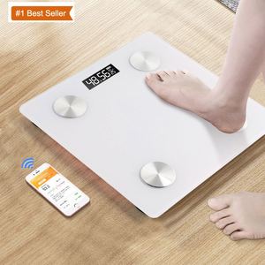 Jumon Digital Large Display Electronic <b>Bathroom</b> Skali Lemak Badan Weight Scale Highly Accurate Body Weighing Digital Scale - Product Image 1