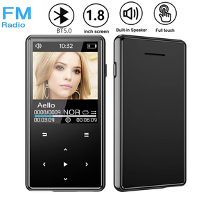 เครื่องเล่น MP3 หน้าจอสัมผัส 1.8 นิ้ว สำหรับนักเรียน ใช้เรียนหนังสือ ใช้งานกลางแจ้ง รองรับบลูทูธ เล่นเพลง MP3 MP4  ขนาด 1.8 นิ้ว - Product Image 4