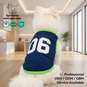 OEM ODM Sports Sporty Pet Basketball Jersey Tank <strong>Top</strong> Breathable Mesh Dog Shirt Sleeveless Puppy Vest for Small Medium Dogs <strong>Cats</strong> - Product Image 4
