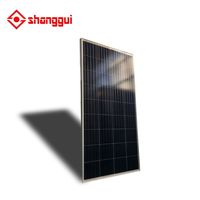 Panneau solaire de puissance 150W personnalisé Panneaux poly photovoltaïques demi-cellule certifiés TUV en silicium polycristallin Boîte de jonction IP67