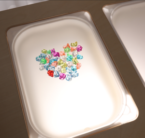 Muebles Montessori Mesa Sensorial Creativa de Madera para Niños con Contenedores Mesa para Guardar Juguetes Mesa de Juego para Arena y Agua con Caja - Product Image 4