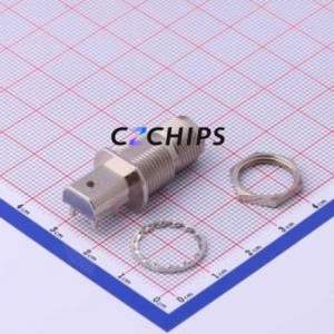 DOSIN-802-0028 RF Coaxial Connector Through hole Component (THT) Connector Board-to-Board 1 3GHz TNC - Product Image 2