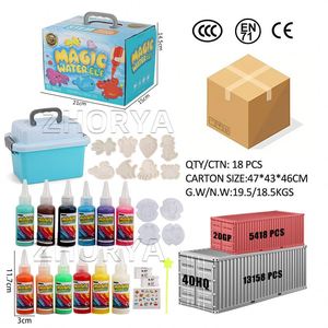 Kit de Juguetes de Elfos Acuáticos Mágicos Zhorya, Kit Creativo de Gel de Agua STEM para Niños - Product Image 6