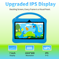 Tableta Educativa Resistente a Golpes con Pantalla IPS de 7 Pulgadas, 2 GB de RAM, 32 GB de ROM, Batería de 2500 mAh, Control Parental, Tableta para Niños