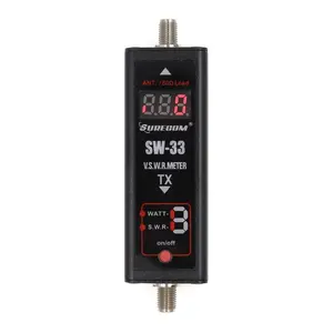 Mariosourcing Sw33 Mini Power & Swr Meter Vhf Uhf Draagbare Tester Voor 2 Way Radio Link Naar De Antenne Teller